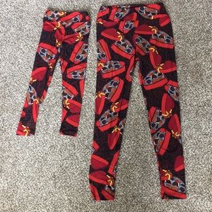 LulaRoe Mommy & Me matching leggings